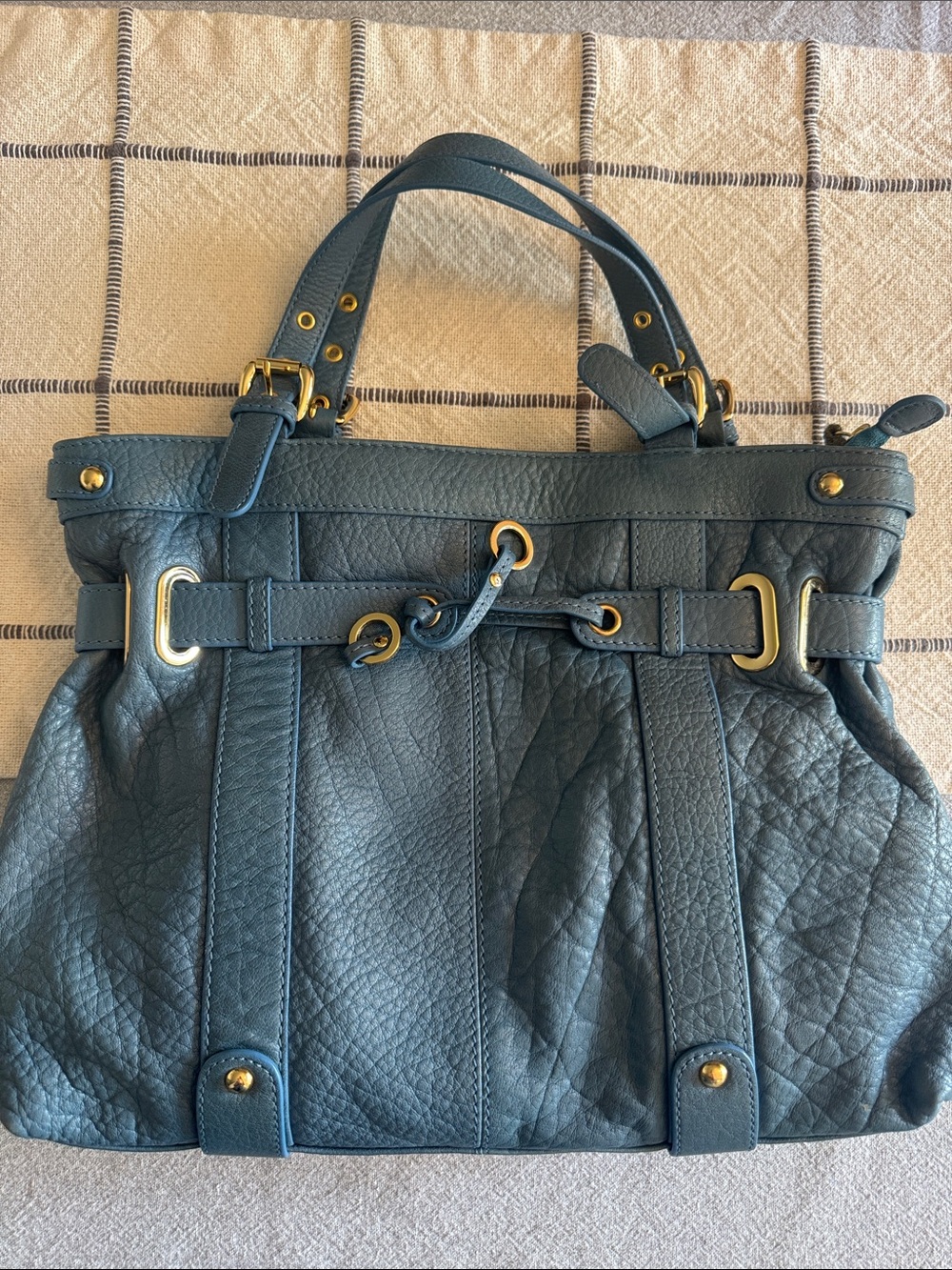 Y2k Leather Shoulder Bag
